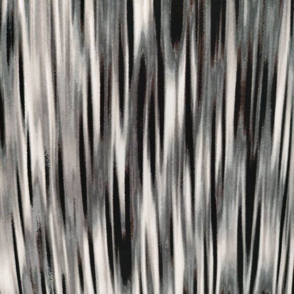 NWT Cocomo Plus Size 3X Grey Multi Color Stripe Print Pintuck 3/4 Sleeve Top - Picture 5 of 7